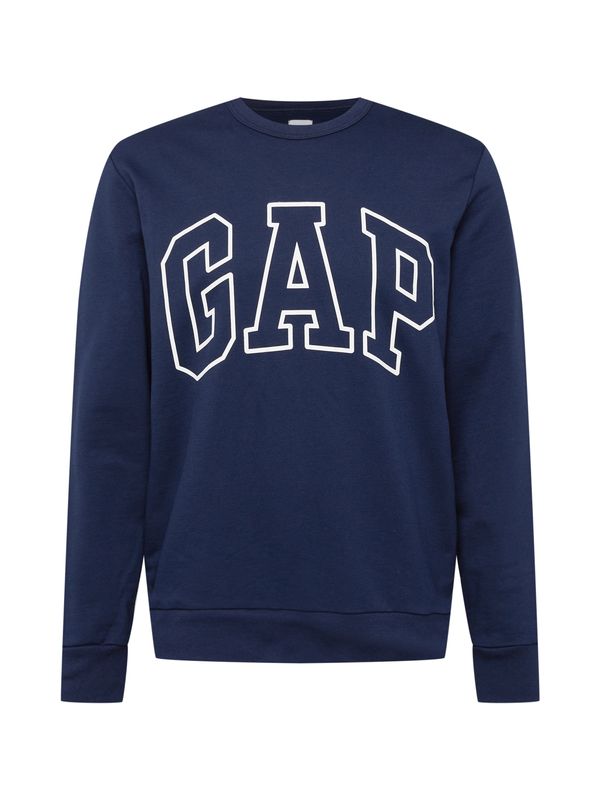 GAP GAP Sweater majica  mornarsko plava / bijela
