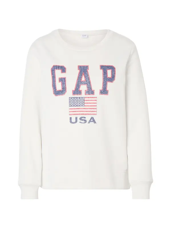 GAP GAP Sweater majica  mornarsko plava / crvena / prljavo bijela