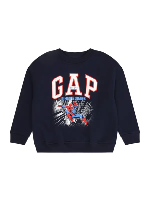 GAP GAP Sweater majica  mornarsko plava / safirno plava / svijetlo crvena / bijela