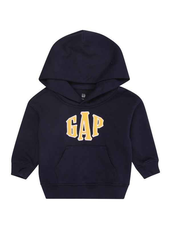 GAP GAP Sweater majica  mornarsko plava / žuta / bijela