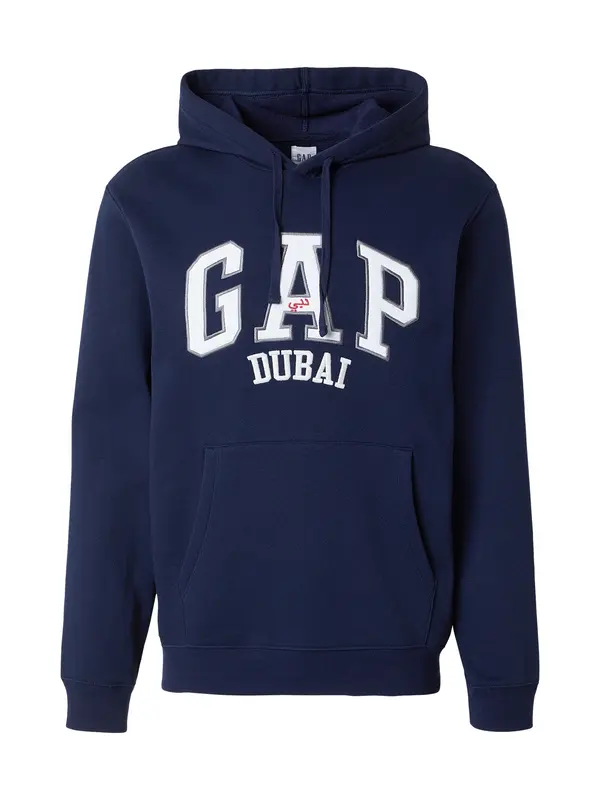 GAP GAP Sweater majica 'NEW DUBAI'  mornarsko plava / crvena / bijela