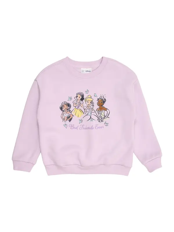 GAP GAP Sweater majica  pastelno plava / svijetložuta / lila / crna
