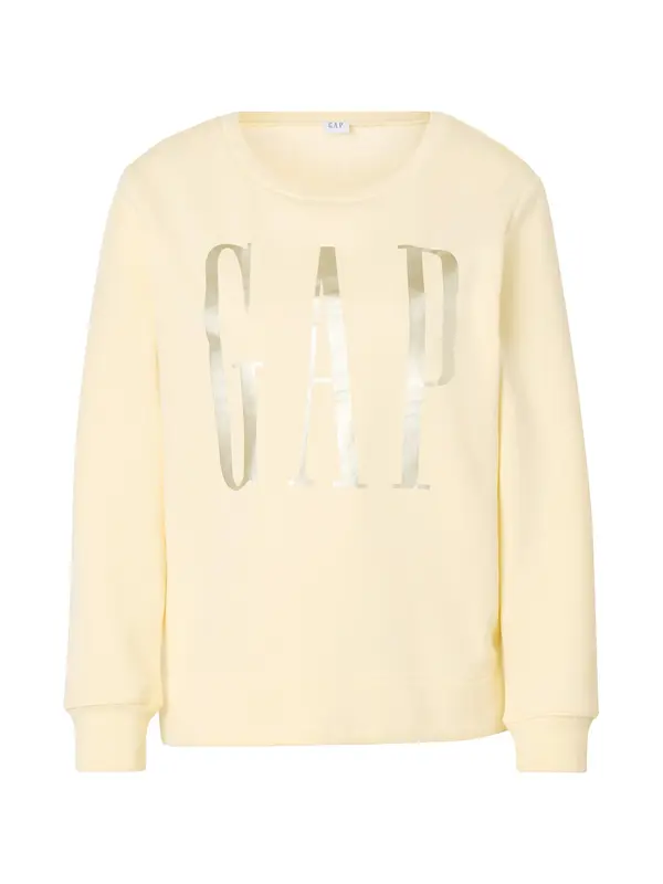 GAP GAP Sweater majica  pastelno žuta / zlatna
