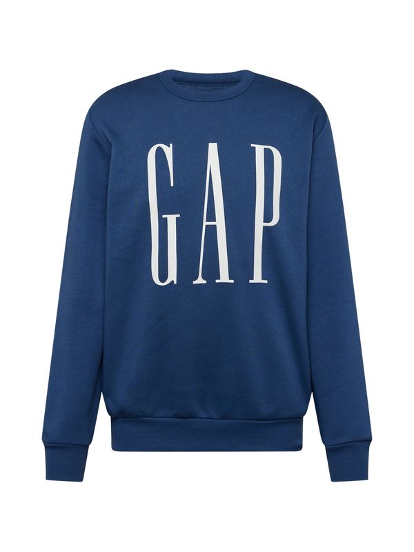 GAP GAP Sweater majica  plava / bijela