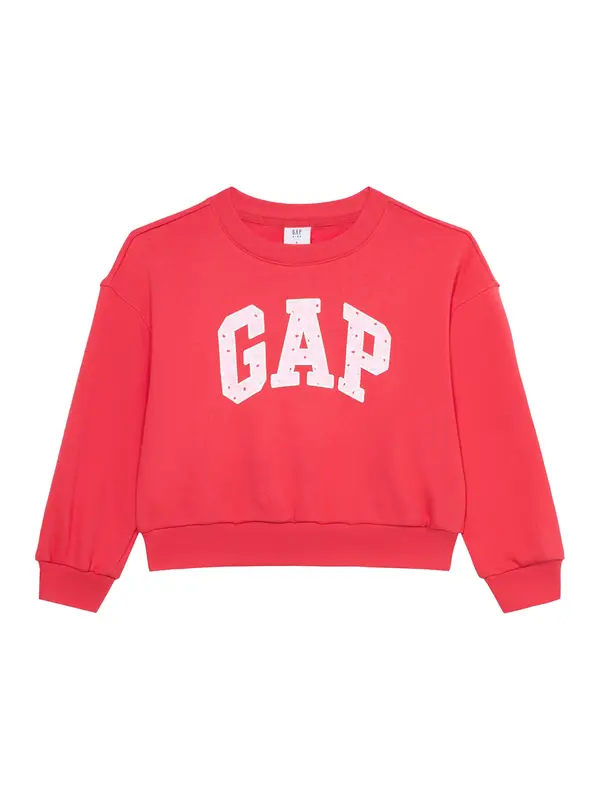 GAP GAP Sweater majica  prljavo roza / bijela