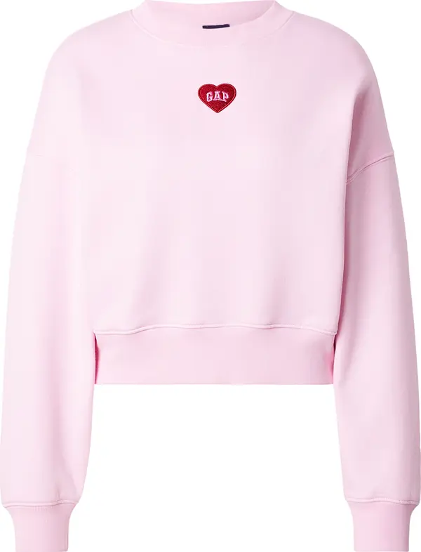 GAP GAP Sweater majica  roza / crvena