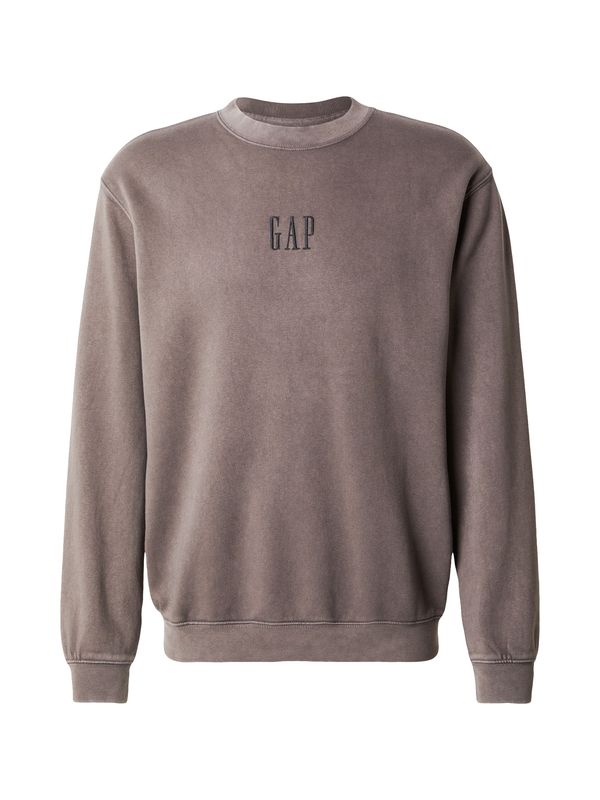 GAP GAP Sweater majica  smeđa / crna