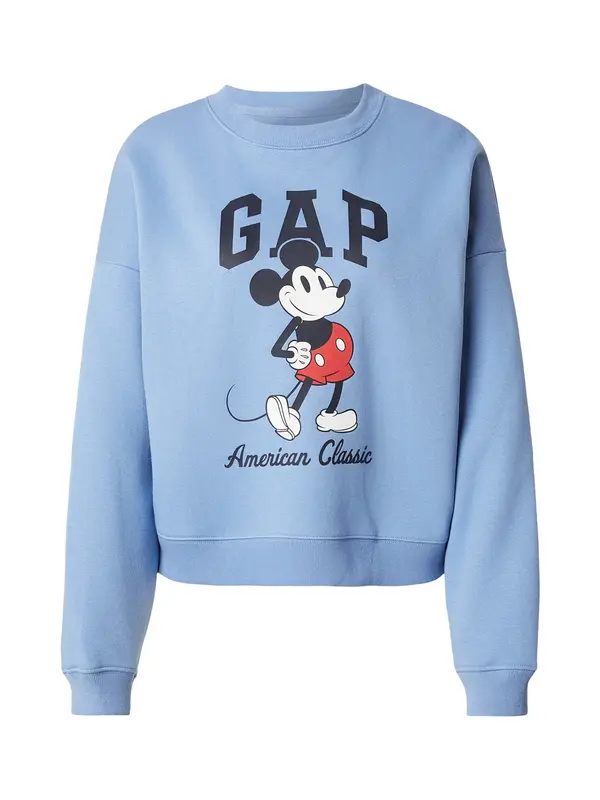 GAP GAP Sweater majica  svijetloljubičasta / svijetlo crvena / crna / bijela