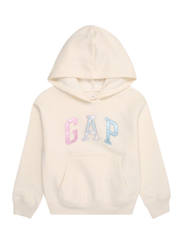 GAP GAP Sweater majica  svijetloplava / roza / bijela