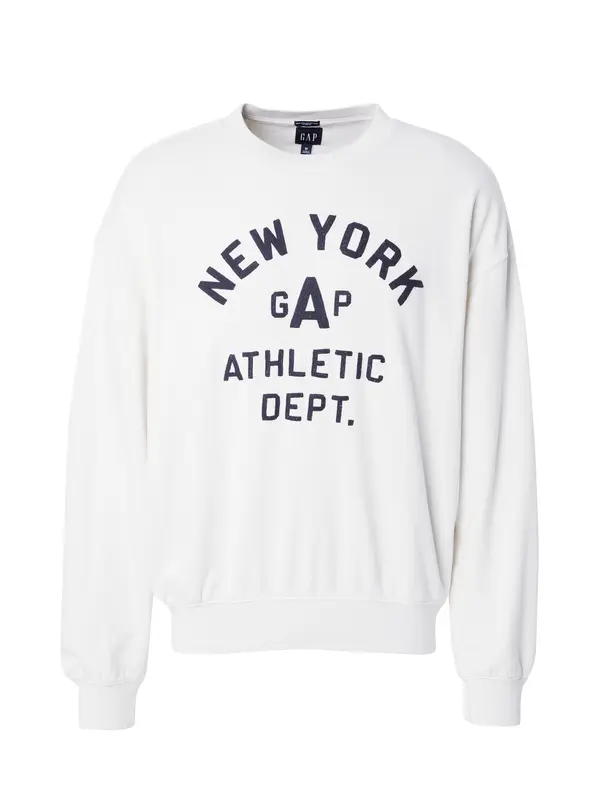 GAP GAP Sweater majica  svijetlosiva / crna