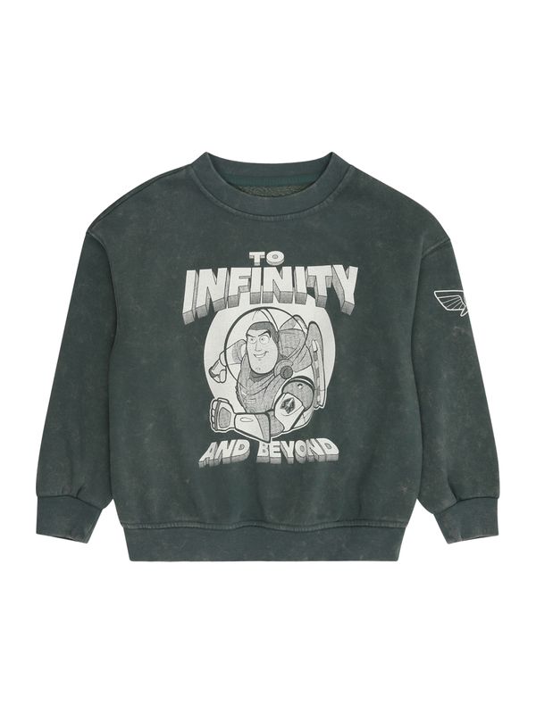 GAP GAP Sweater majica  svijetlosiva / tamo siva / zelena