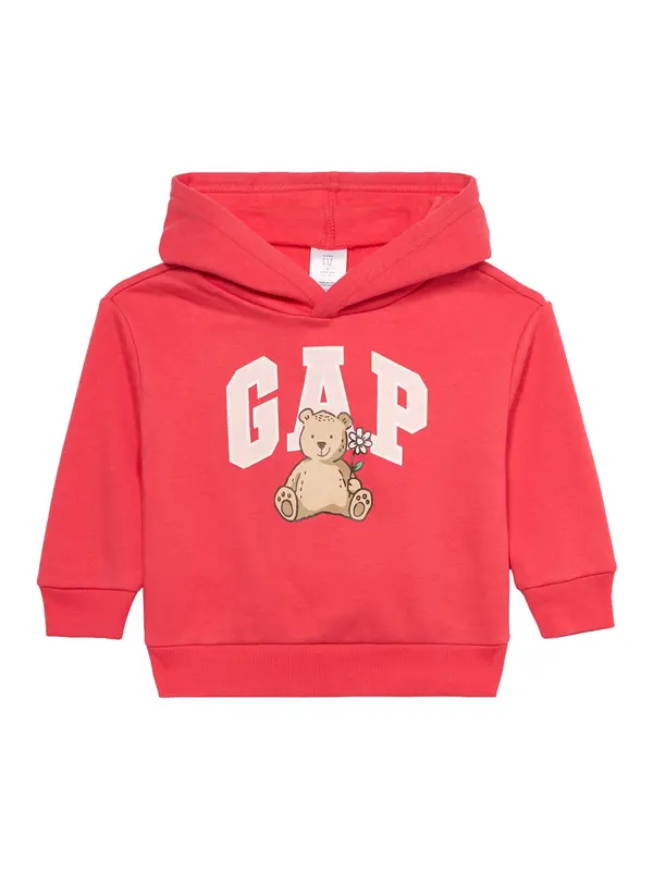 GAP GAP Sweater majica  svijetlosmeđa / malina / rosé / crna