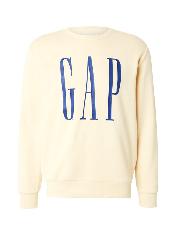 GAP GAP Sweater majica  tamno plava / pastelno žuta