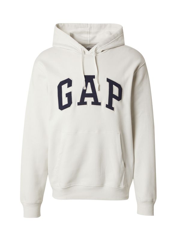 GAP GAP Sweater majica 'V-HERITAGE'  mornarsko plava / svijetlosiva
