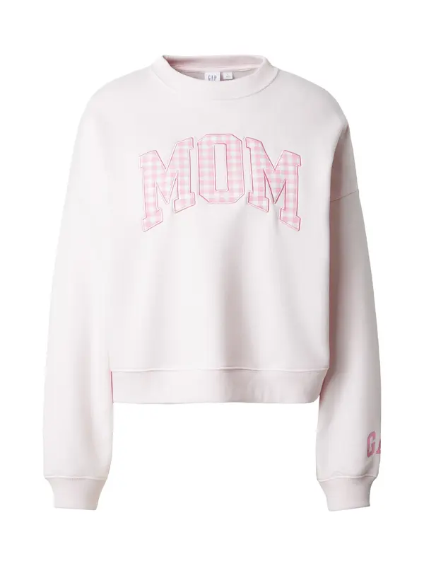 GAP GAP Sweater majica 'V-MOTHERS DAY'  roza / pastelno roza