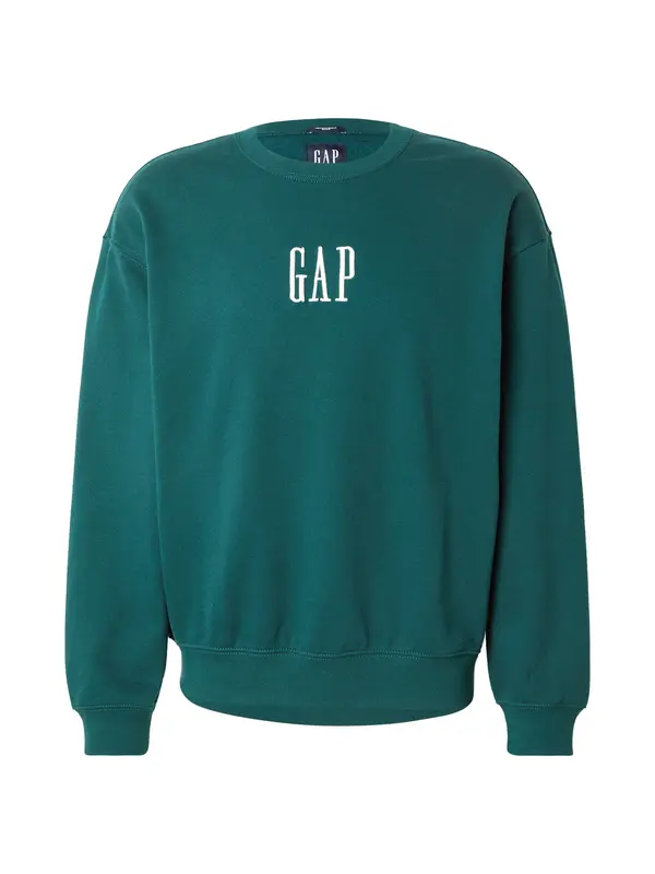 GAP GAP Sweater majica  zelena / bijela