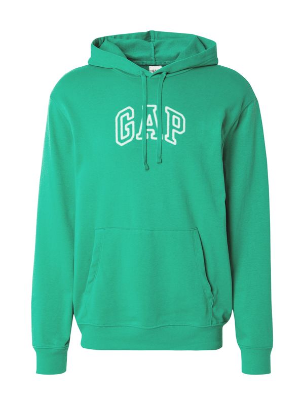 GAP GAP Sweater majica  zelena / bijela