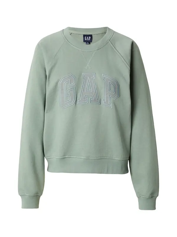 GAP GAP Sweater majica  zelena