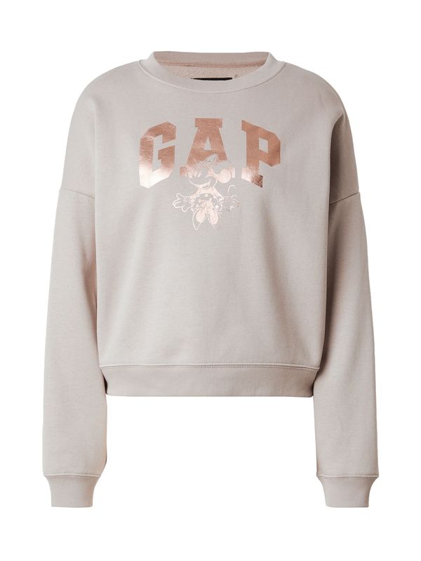GAP GAP Sweater majica  zlatna / bež siva