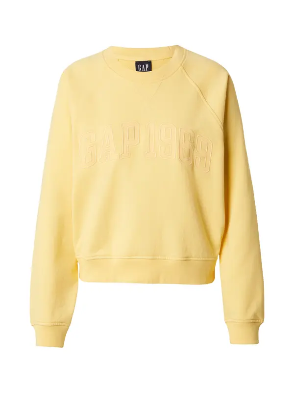 GAP GAP Sweater majica  žuta / marelica