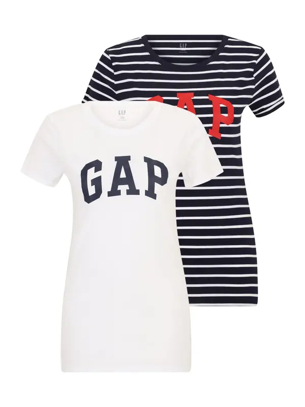 Gap Tall Gap Tall Majica 'CLSC'  tamno plava / svijetlo crvena / bijela