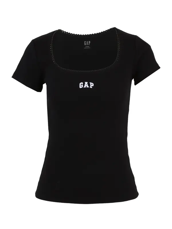 Gap Tall Gap Tall Majica  crna / bijela