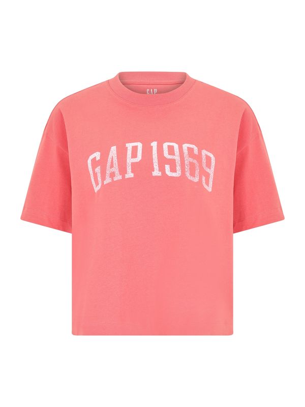 Gap Tall Gap Tall Majica  pastelno crvena / bijela