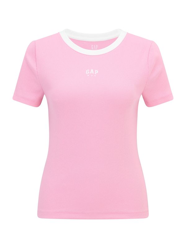 Gap Tall Gap Tall Majica  roza / bijela