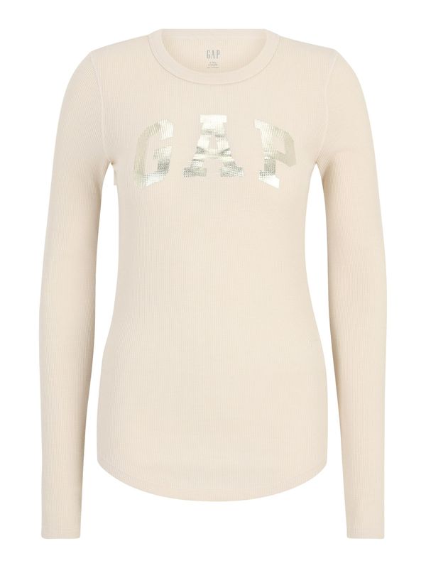 Gap Tall Gap Tall Majica  srebro / vuneno bijela