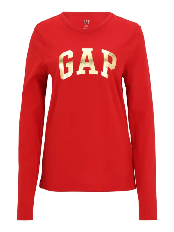 Gap Tall Gap Tall Majica  zlatna / crvena