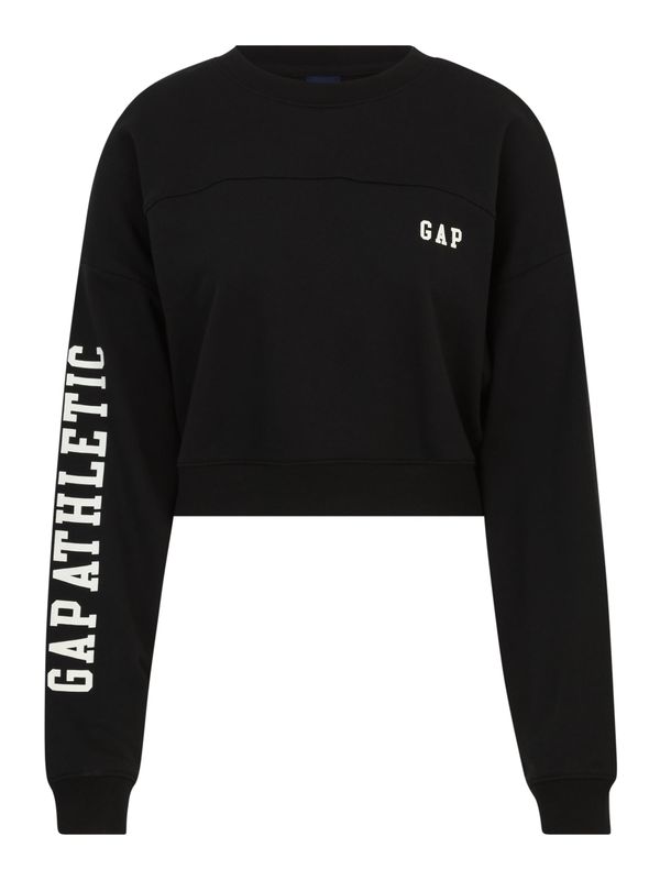 Gap Tall Gap Tall Sweater majica  crna / bijela