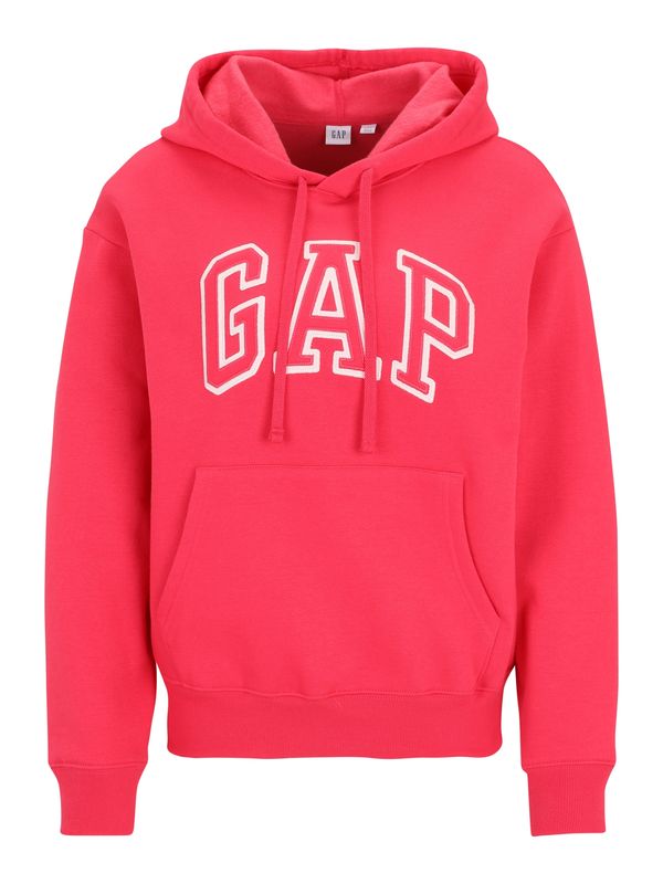 Gap Tall Gap Tall Sweater majica 'HERITAGE'  malina / bijela