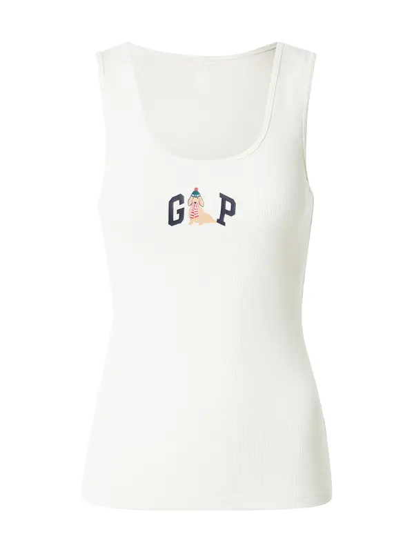GAP GAP Top  cappuccino / kraljevski zelena / patlidžan / prljavo bijela