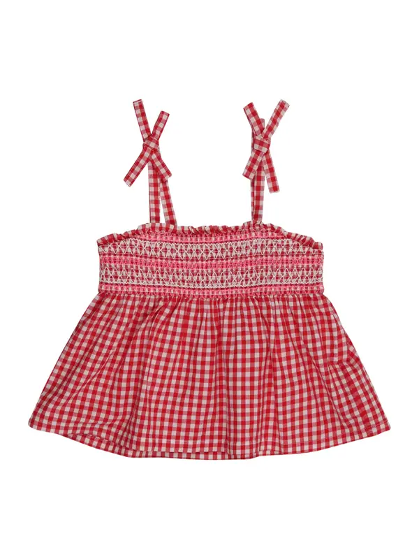GAP GAP Top 'V-MAY'  svijetloroza / crvena / bijela