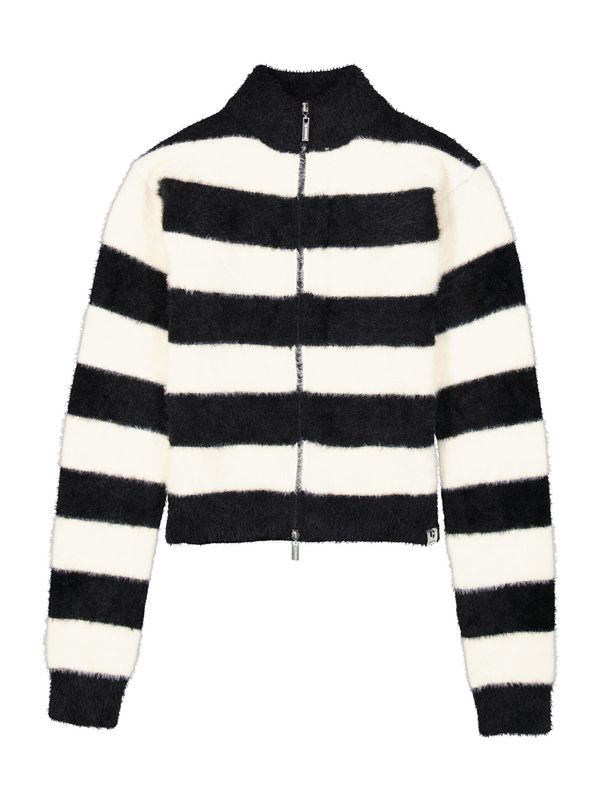 GARCIA GARCIA Kardigan  crna / vuneno bijela