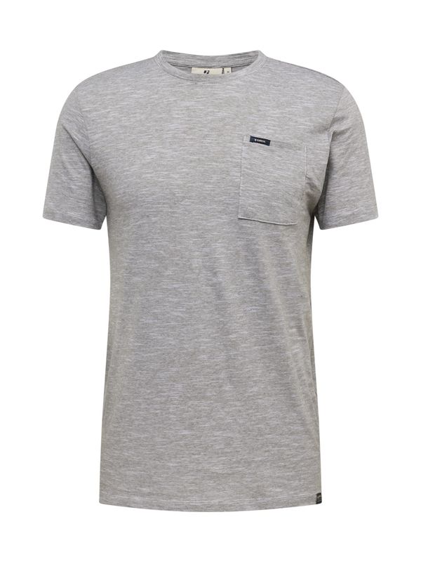 GARCIA GARCIA Majica  bež / mornarsko plava / siva melange