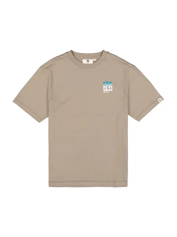 GARCIA GARCIA Majica  taupe siva / petrol / bijela
