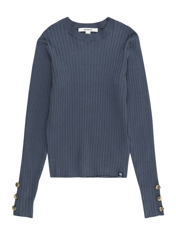 GARCIA GARCIA Pulover  bež / tamno plava / bijela