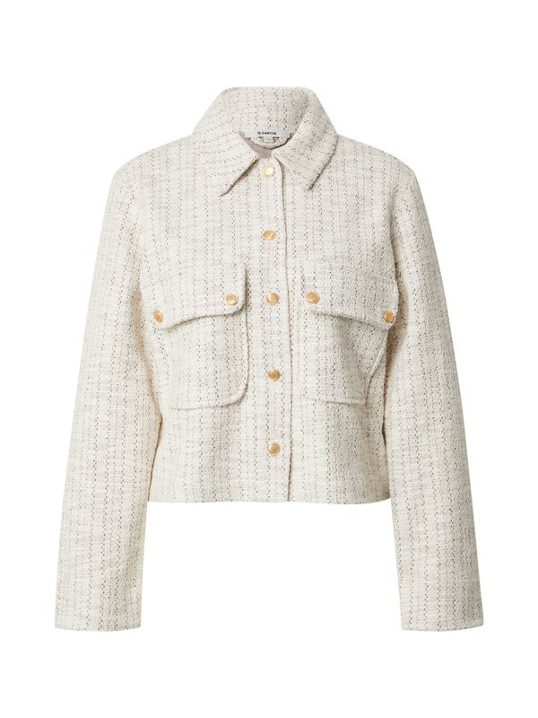 GARCIA GARCIA Sako 'Colbert'  bež / ecru/prljavo bijela / smeđa