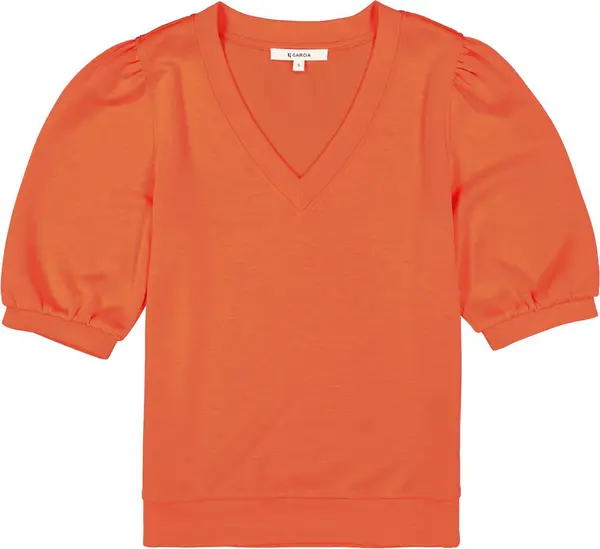 GARCIA GARCIA Sweater majica  narančasto crvena
