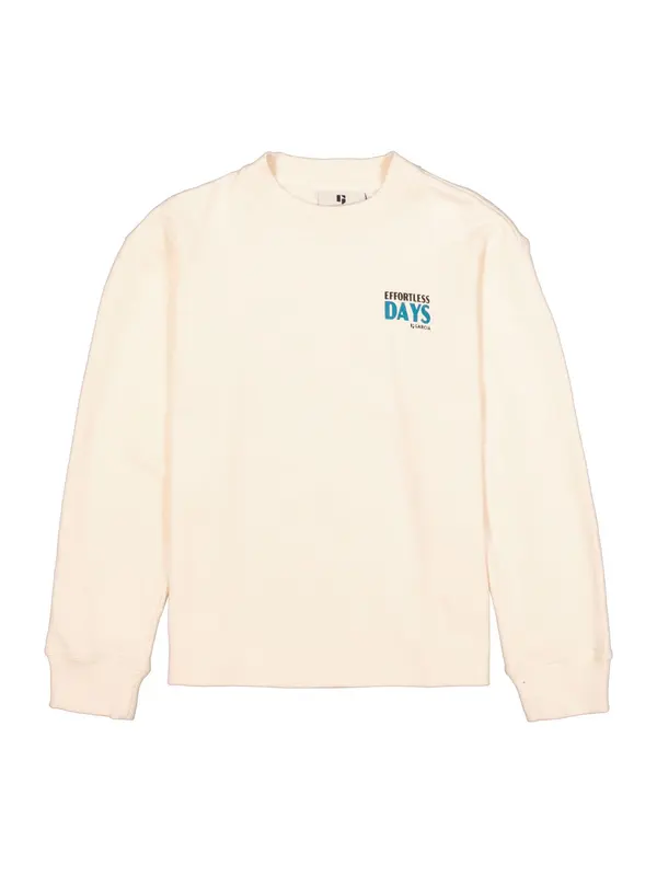 GARCIA GARCIA Sweater majica  pijesak / cijan plava / crna