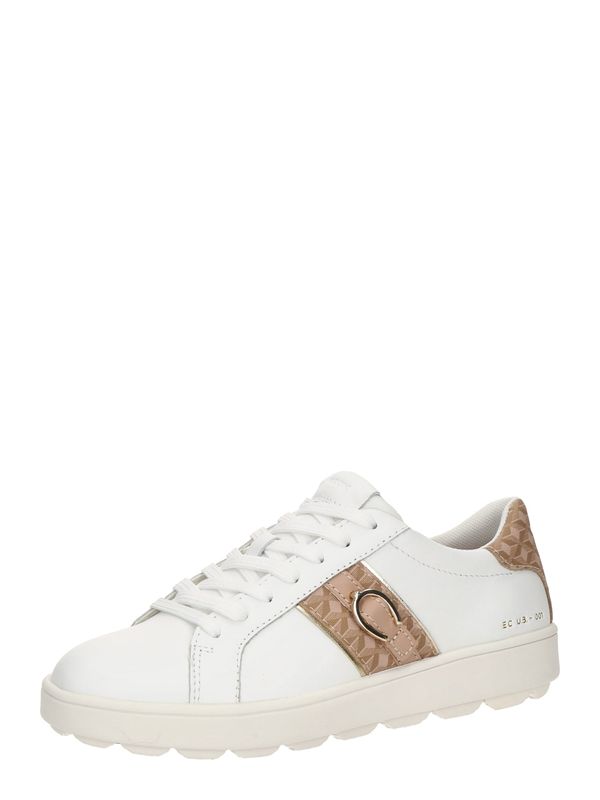 GEOX GEOX Niske tenisice 'SPHERICA ECUB-1'  tamno bež / svijetlosmeđa / bijela