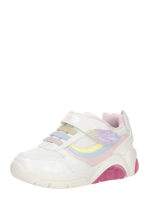 GEOX GEOX Tenisice 'FADINLIGHT GIRL'  pastelno plava / svijetložuta / pastelno roza / bijela