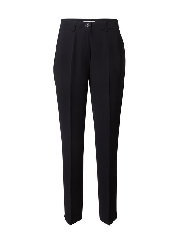 GERRY WEBER GERRY WEBER Hlače na crtu  crna