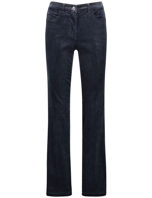 GERRY WEBER GERRY WEBER Hlače na crtu 'Mar꞉lie'  morsko plava