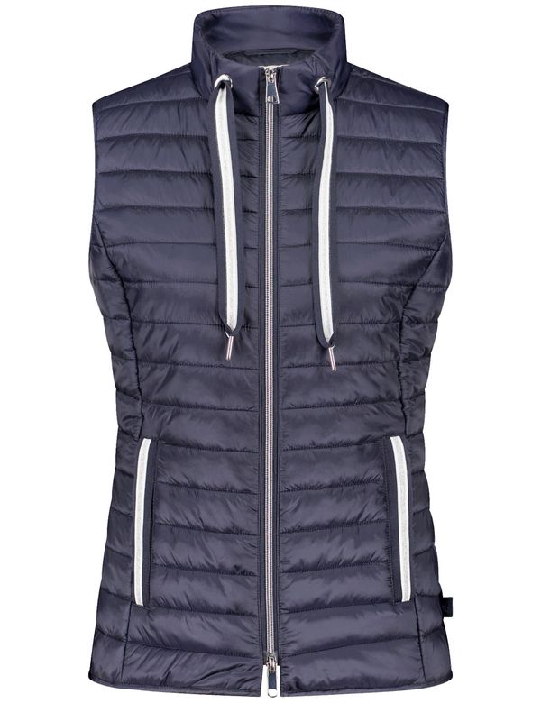 GERRY WEBER GERRY WEBER Prsluk  noćno plava / bijela