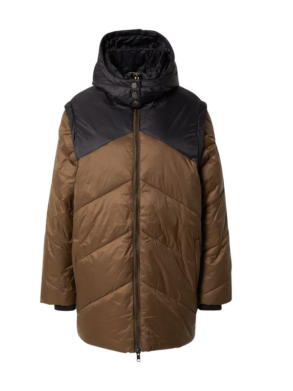 Gestuz Gestuz Zimski kaput 'Elvia'  tamno zelena / crna