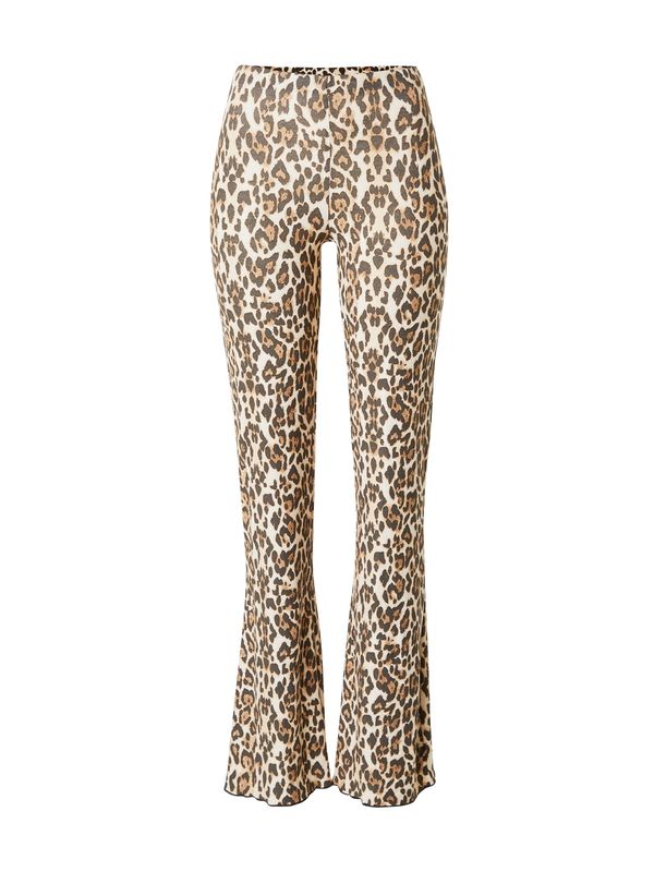 Gina Tricot Gina Tricot Hlače  bež / smeđa / crna