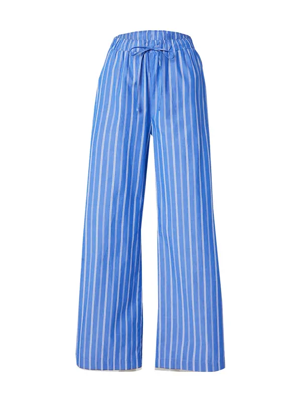 Gina Tricot Gina Tricot Hlače  plava / bijela