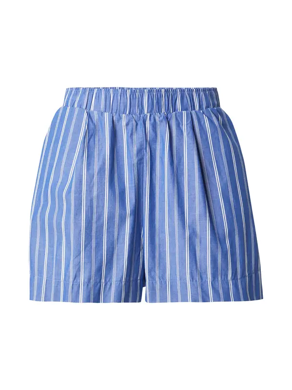 Gina Tricot Gina Tricot Hlače 'Transit'  plava / prljavo bijela